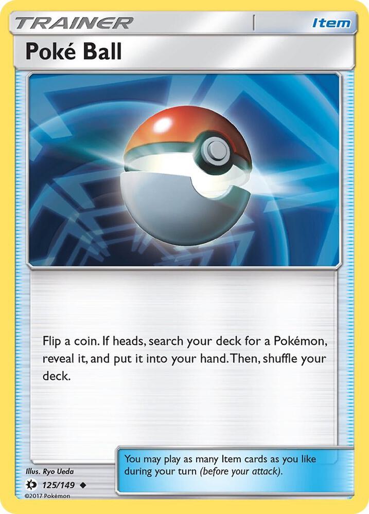 Pokemon  Poké Ball  125/149  Sun & Moon