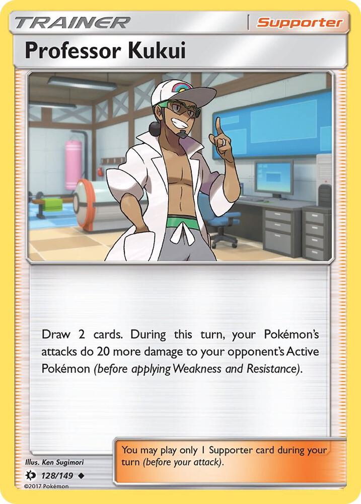 Pokemon  Professor Kukui  128/149  Sun & Moon