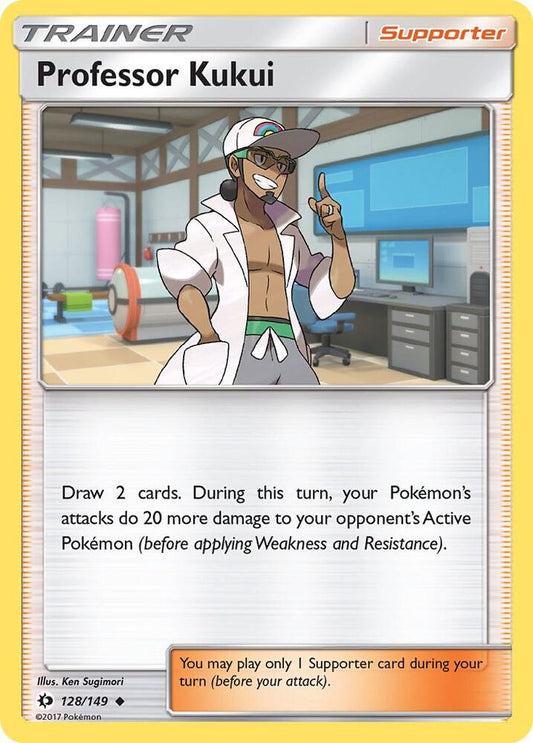 Pokemon  Professor Kukui  128/149  Sun & Moon