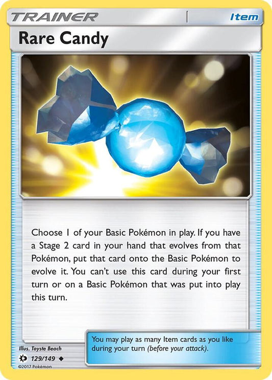 Pokemon Rare Candy  129/149  Sun & Moon