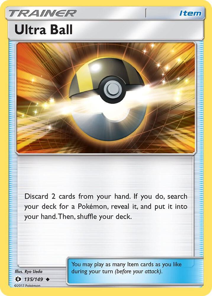 Pokemon  Ultra Ball  135/149  Sun & Moon