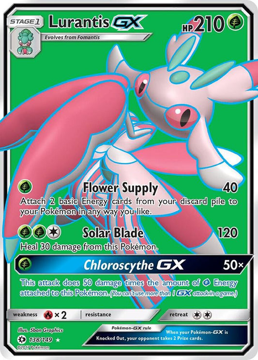 Pokemon  Lurantis GX  138/149  Sun & Moon