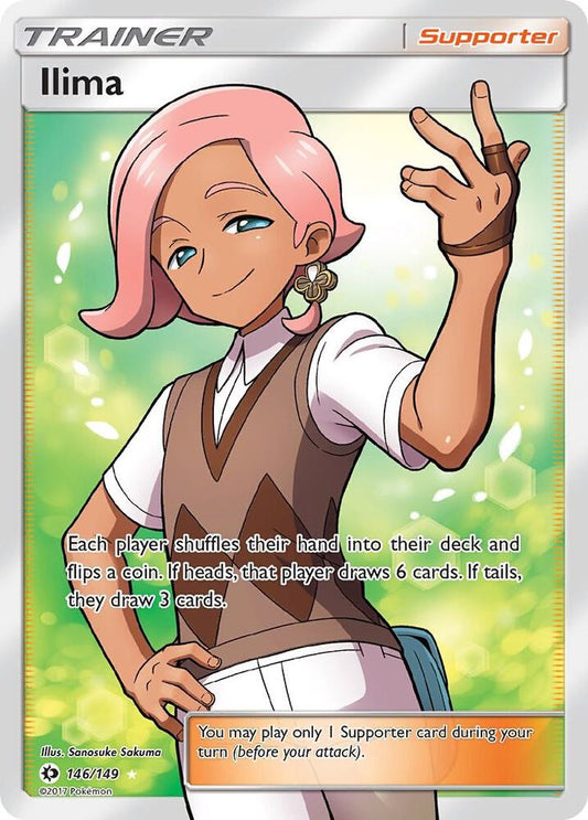 Pokemon  Ilima  146/149  Sun & Moon