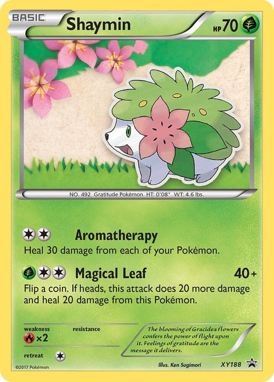 Pokemon Shaymin XY188 XY Black Star Promos