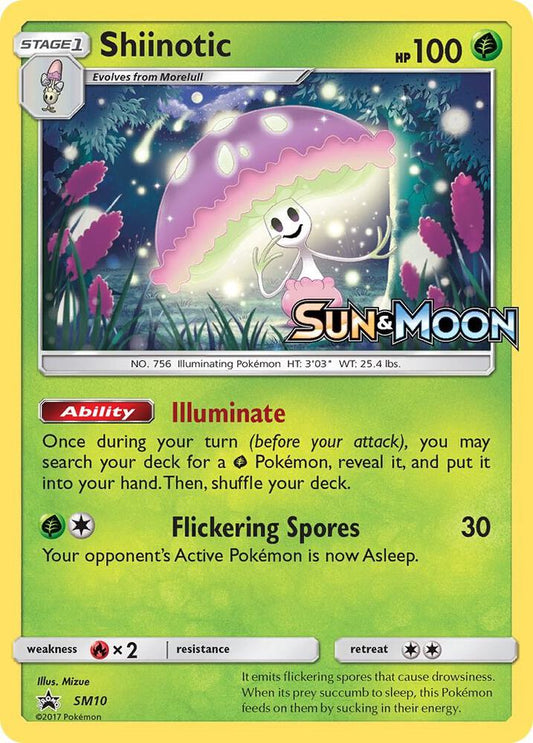 Pokemon Shiinotic SM10 SM Black Star Promos