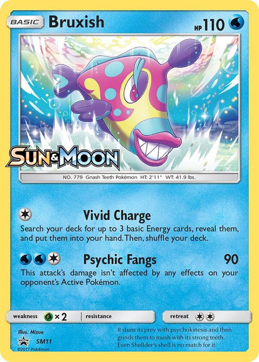 Pokemon Bruxish SM11 SM Black Star Promos
