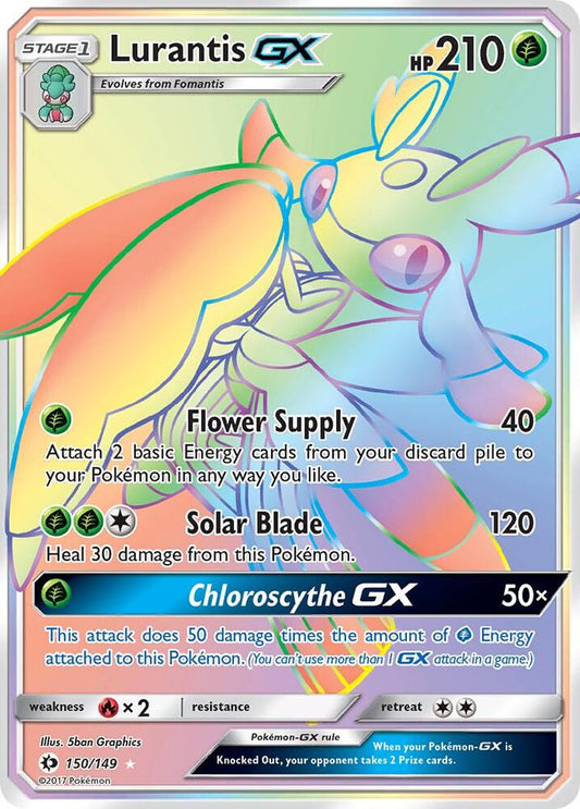 Pokemon  Lurantis GX  150/149  Sun & Moon