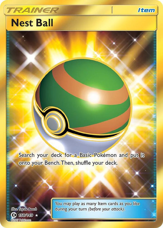 Pokemon  Nest Ball  158/149  Sun & Moon
