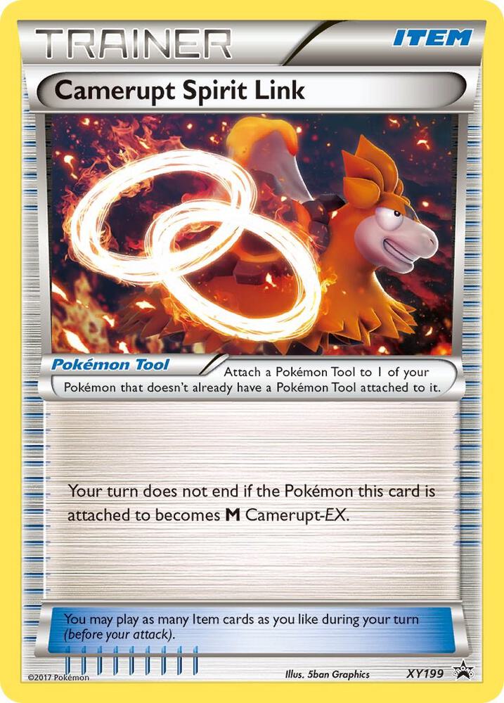Pokemon Camerupt Spirit Link XY199 XY Black Star Promos