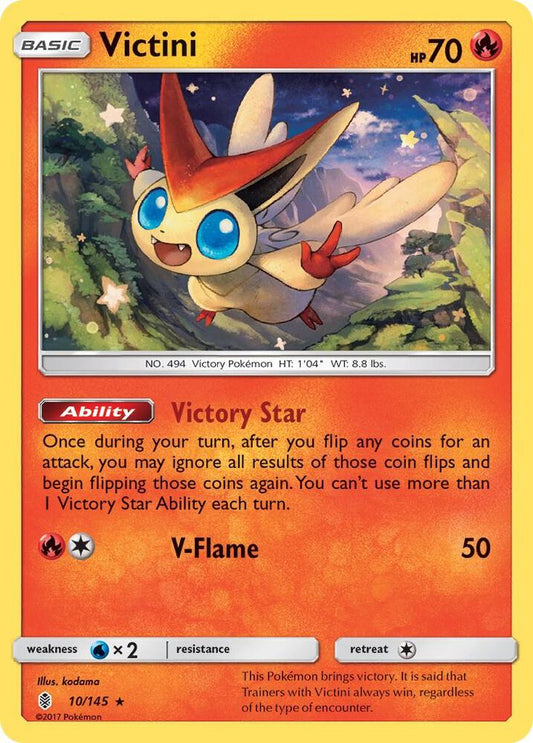 Pokemon Victini 10/145 Guardians Rising