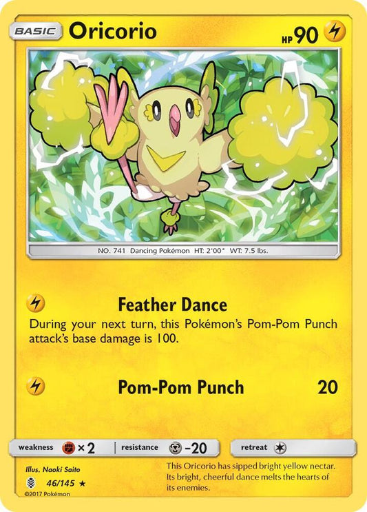 Pokemon Oricorio 46/145 Guardians Rising