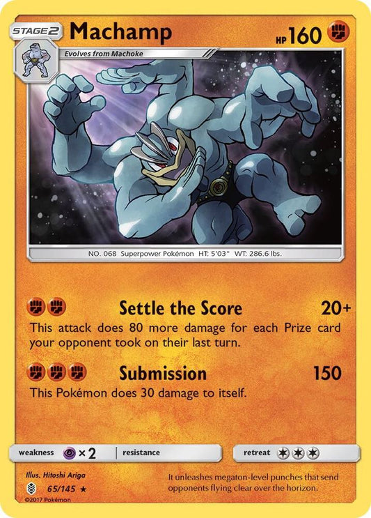 Pokemon Machamp 65/145 Guardians Rising