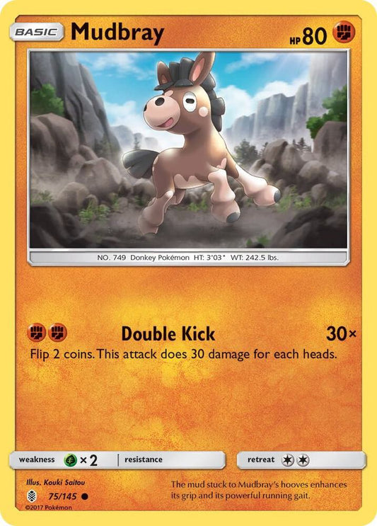 Pokemon Mudbray 75/145 Guardians Rising
