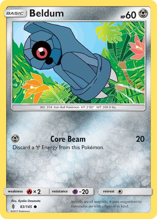 Pokemon Beldum 83/145 Guardians Rising