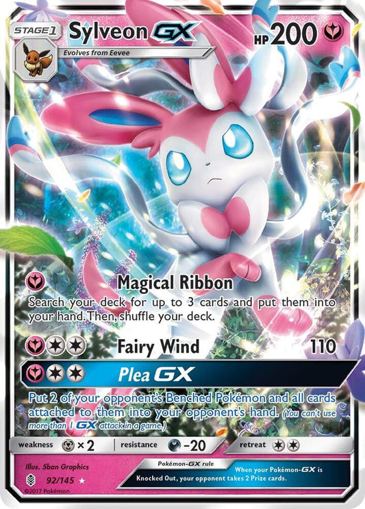Pokemon Sylveon GX 92/145 Guardians Rising
