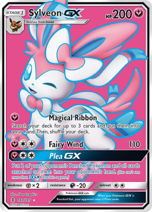 Pokemon Sylveon GX 140/145 Guardians Rising