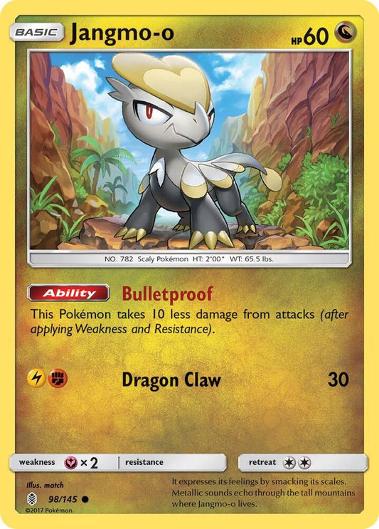 Pokemon Jangmo-o 98/145 Guardians Rising
