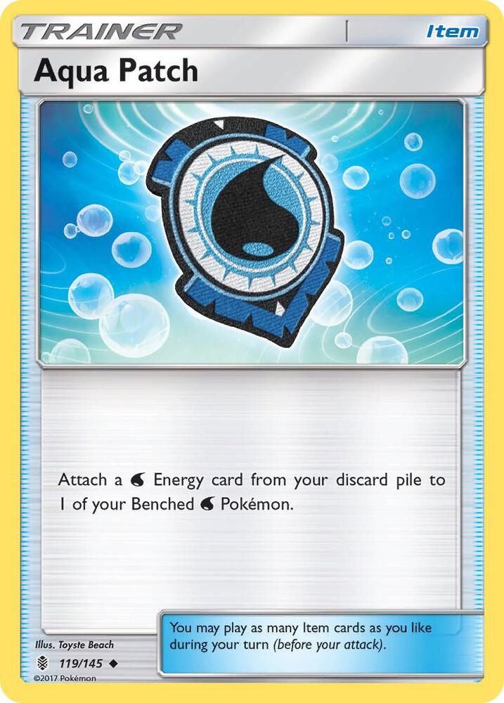 Pokemon Aqua Patch 119/145 Guardians Rising