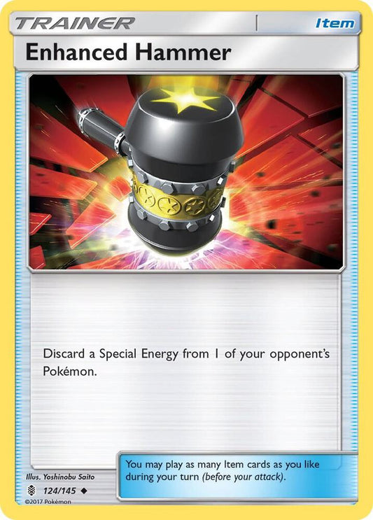 Pokemon Enhanced Hammer 124/145 Guardians Rising