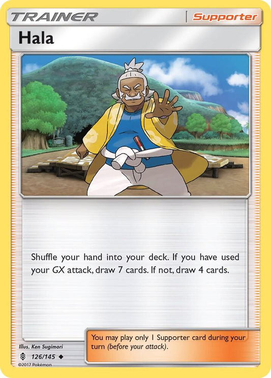 Pokemon Hala 126/145 Guardians Rising