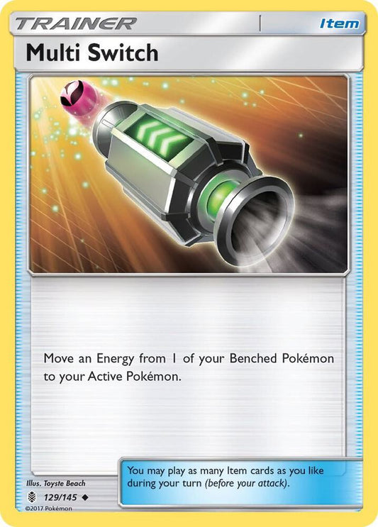 Pokemon Multi Switch 129/145 Guardians Rising