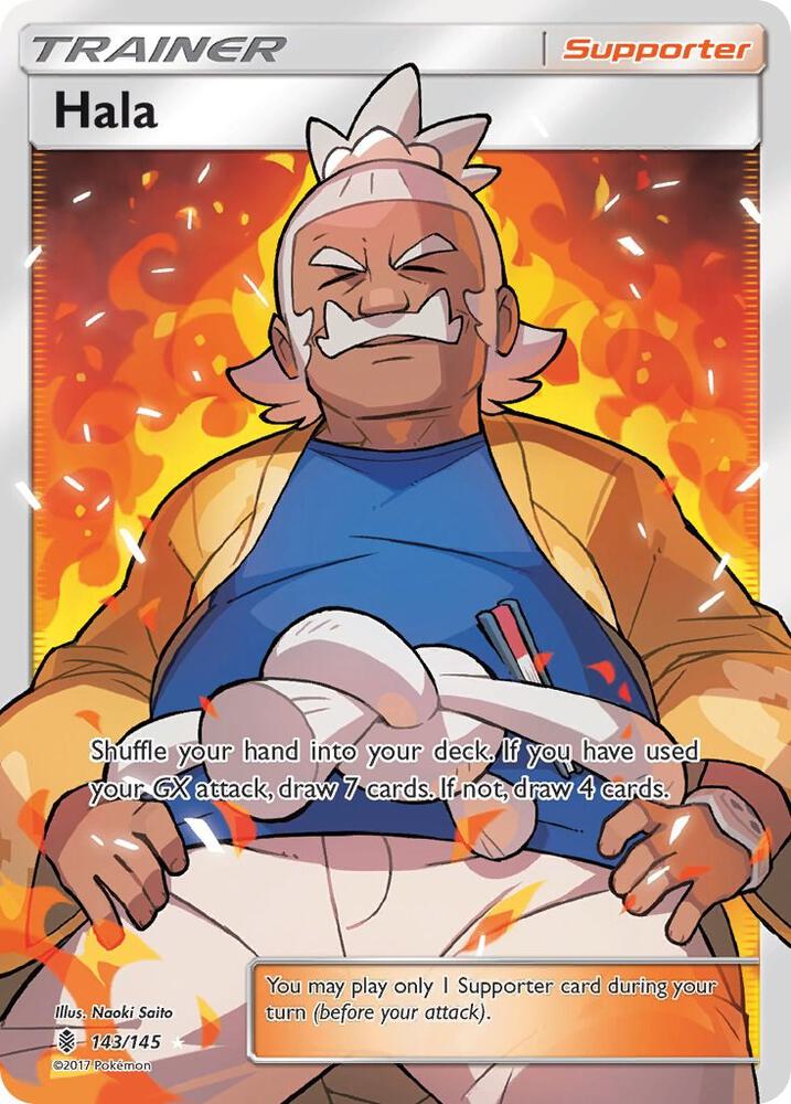 Pokemon Hala 143/145 Guardians Rising