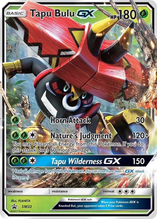 Pokemon Tapu Bulu GX SM32 SM Black Star Promos