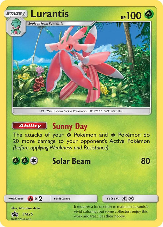 Pokemon Lurantis SM25 SM Black Star Promos