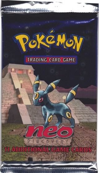 Pokemon Neo Discovery Booster Pack