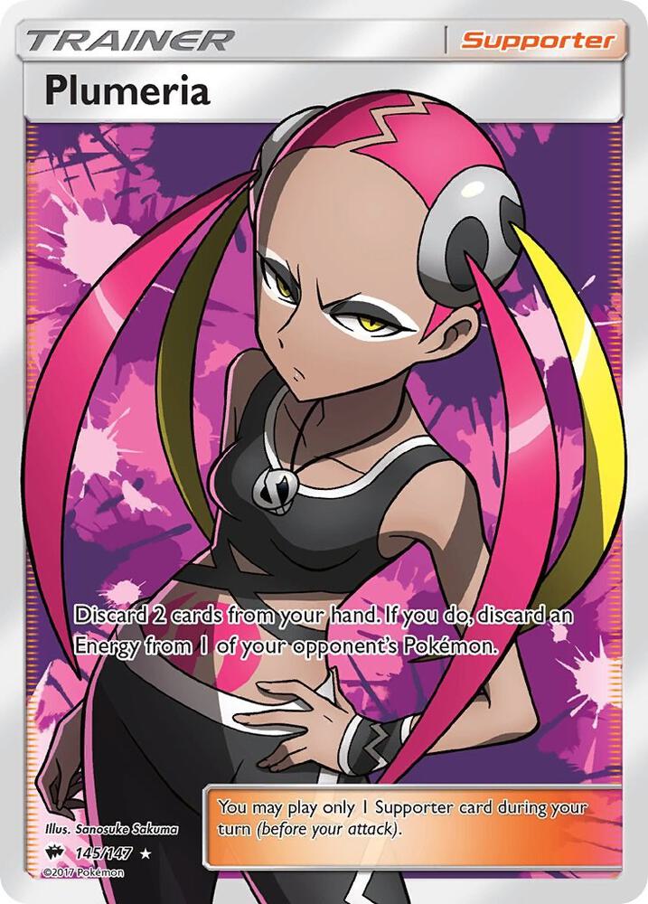Pokemon Plumeria 145/147 Burning Shadows