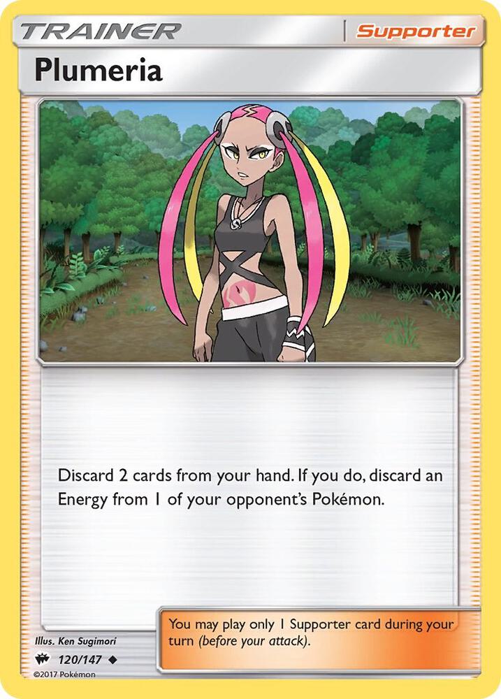 Pokemon Plumeria 120/147 Burning Shadows