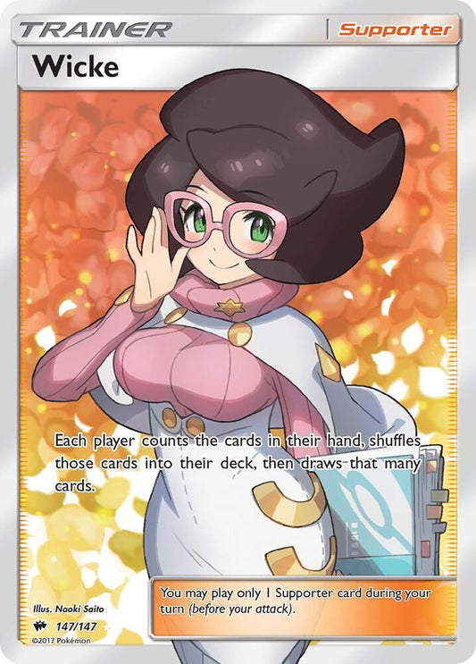 Pokemon Wicke 147/147 Burning Shadows
