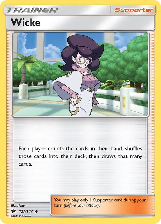 Pokemon Wicke 127/147 Burning Shadows