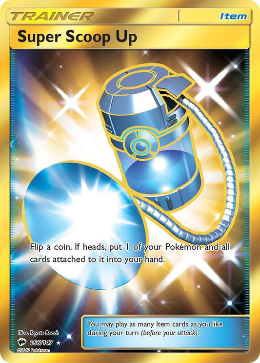 Pokemon Super Scoop Up 166/147 Burning Shadows