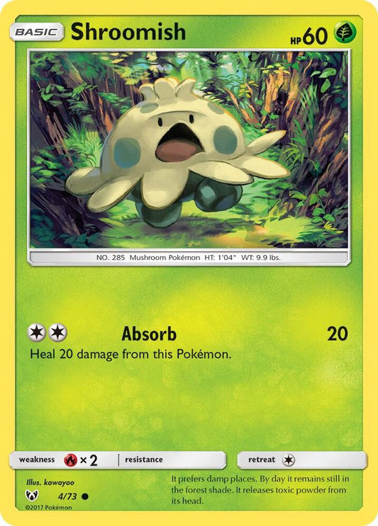 Pokemon Shroomish 4/73 Shining Legends