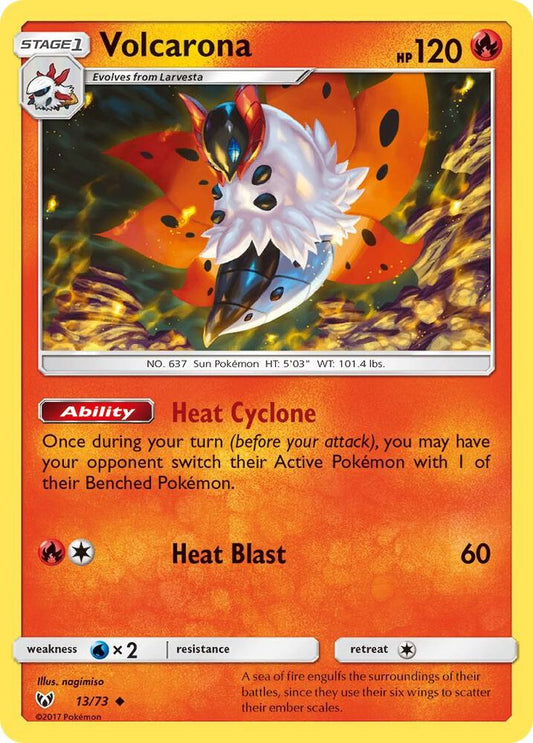 Pokemon Volcarona 13/73 Shining Legends