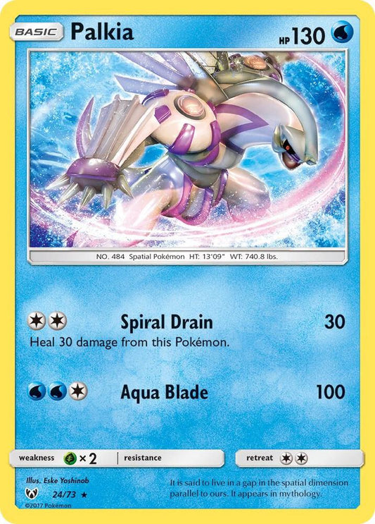 Pokemon Palkia 24/73 Shining Legends