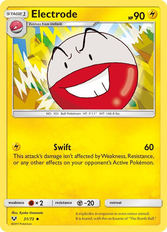 Pokemon Electrode 31/73 Shining Legends