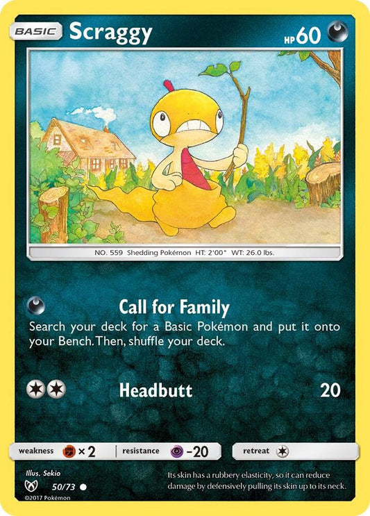 Pokemon Scraggy 50/73 Shining Legends
