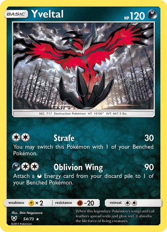 Pokemon Yveltal 54/73 Shining Legends
