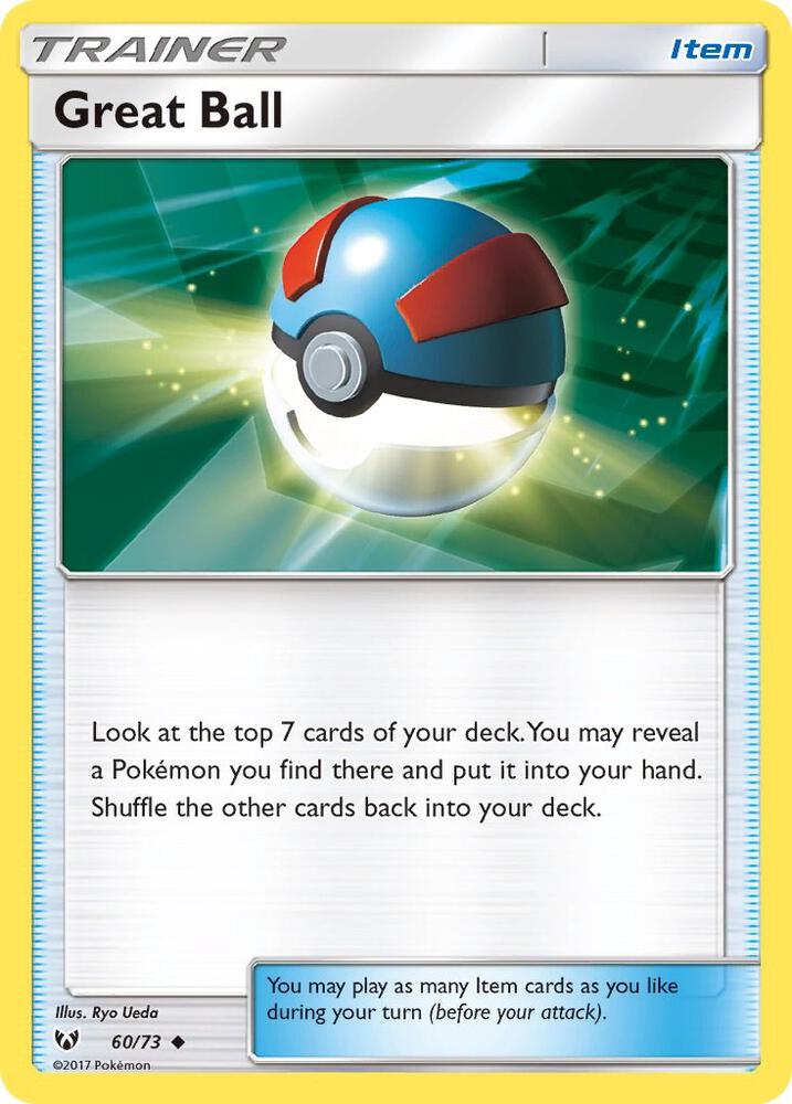 Pokemon Great Ball 60/73 Shining Legends