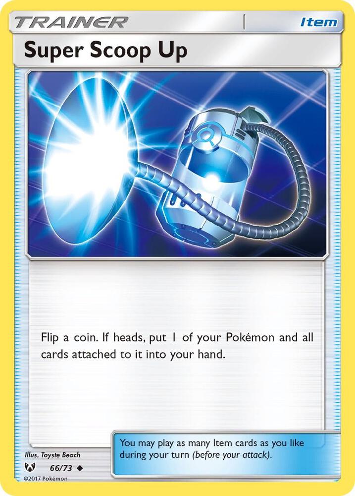 Pokemon Super Scoop Up 66/73 Shining Legends