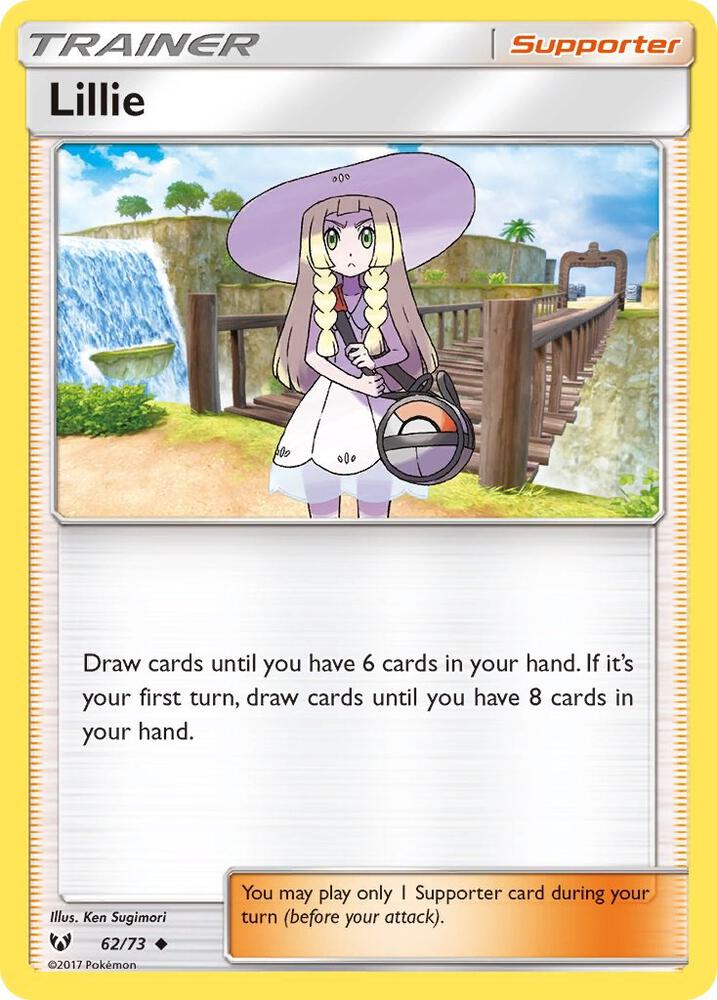 Pokemon Lillie 62/73 Shining Legends