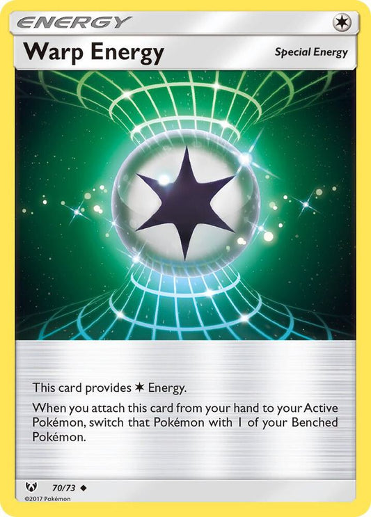 Pokemon Warp Energy 70/73 Shining Legends