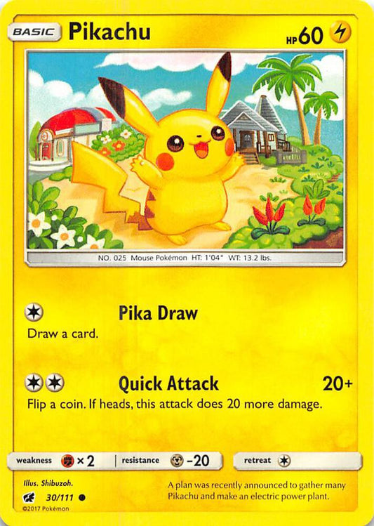 Pokemon Pikachu 30/111 Crimson Invasion