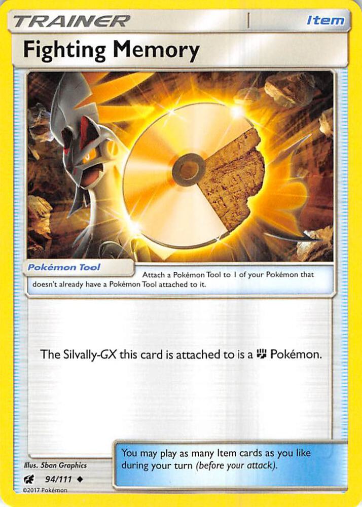 Pokemon Fighting Memory 94/111 Crimson Invasion