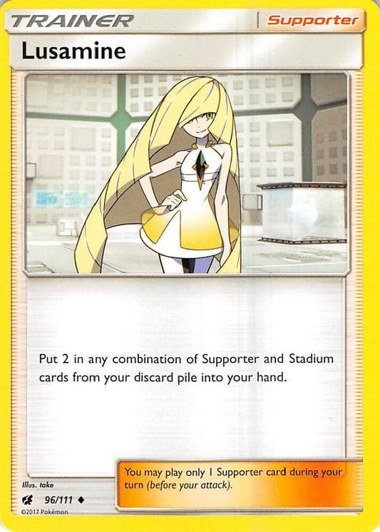 Pokemon Lusamine 96/111 Crimson Invasion