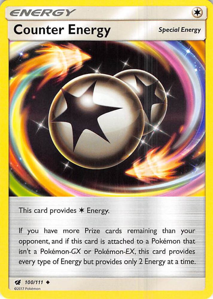Pokemon Counter Energy 100/111 Crimson Invasion