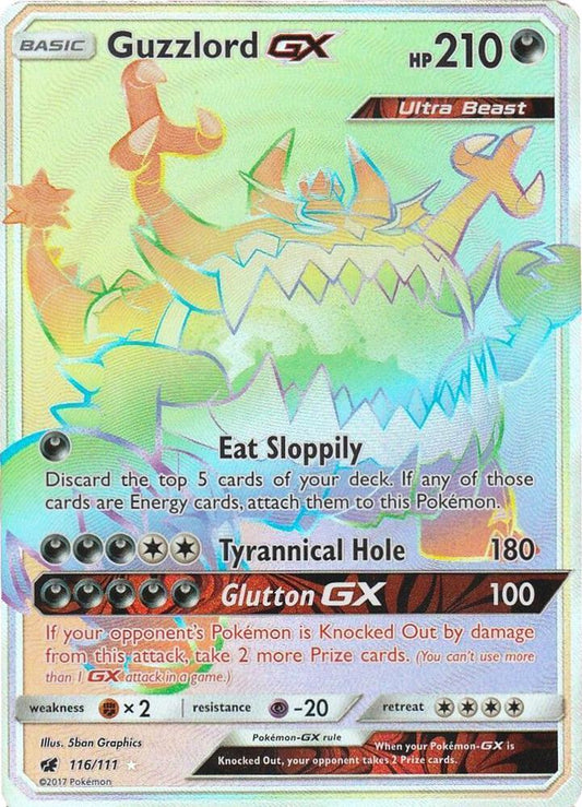 Pokemon Guzzlord GX 116/111 Crimson Invasion