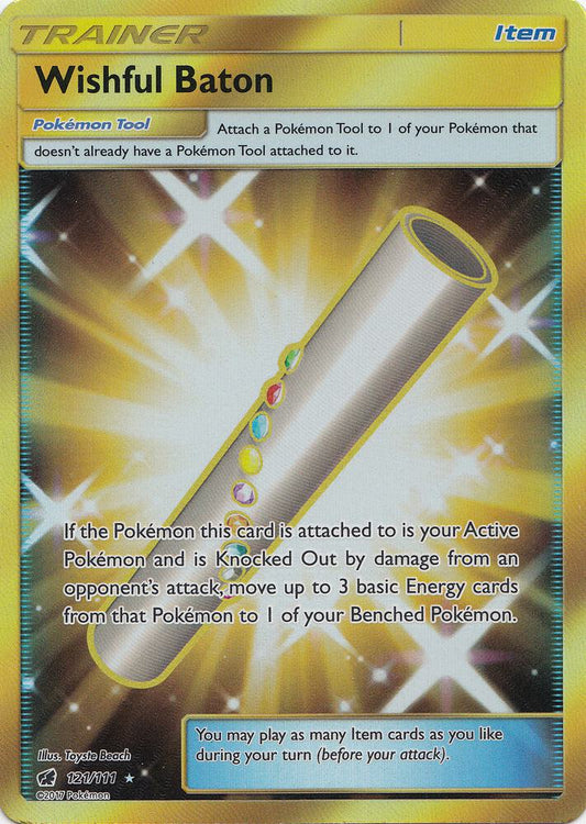 Pokemon Wishful Baton 121/111 Crimson Invasion
